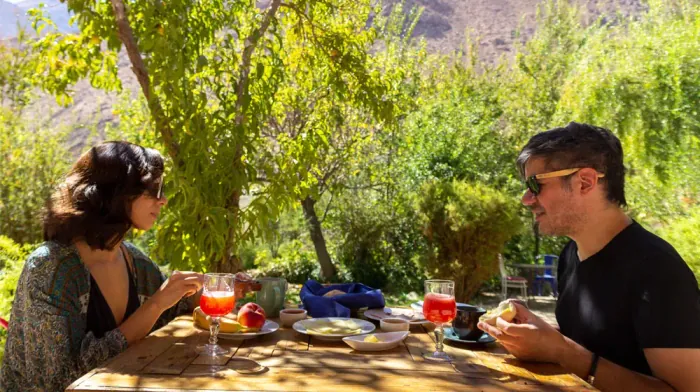 Casona Breakfast at Casona Distante