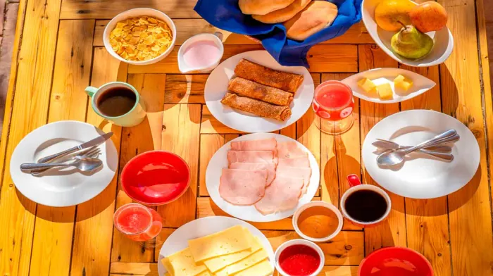 Casona Breakfast at Casona Distante
